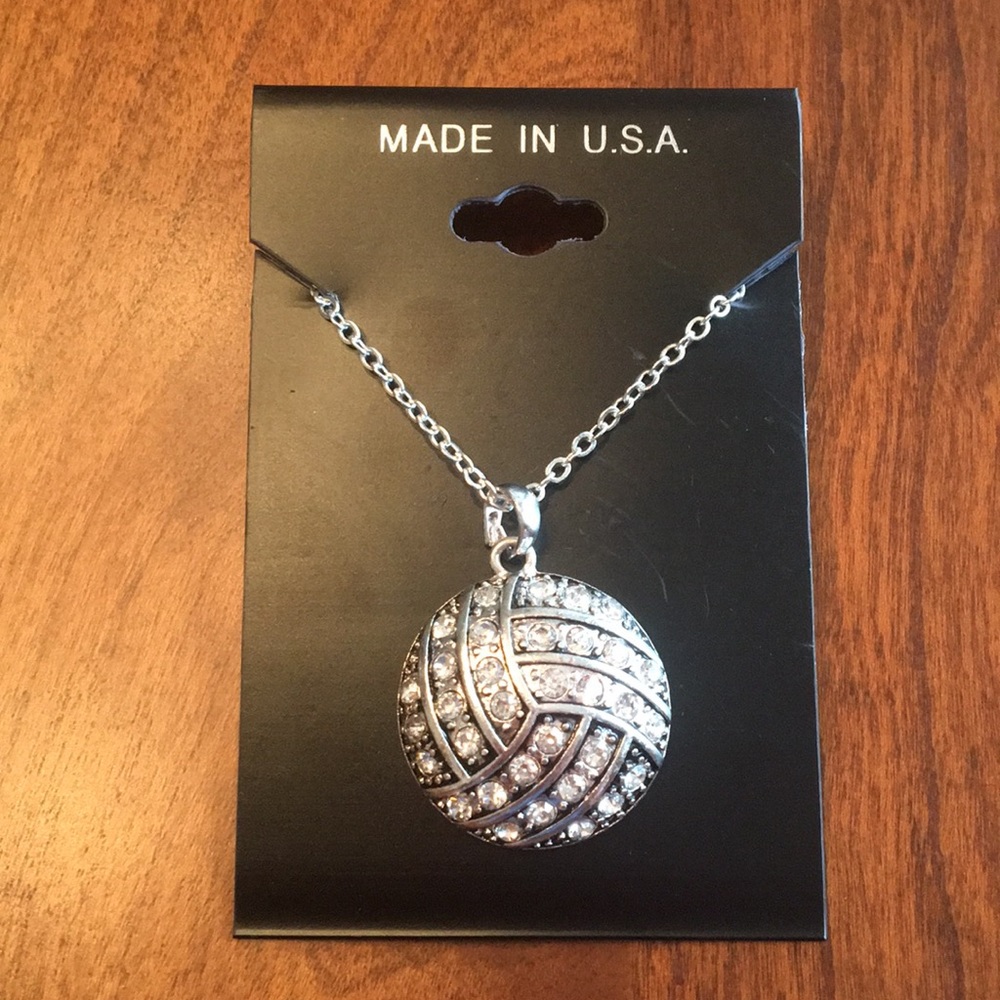 Volleyball necklace